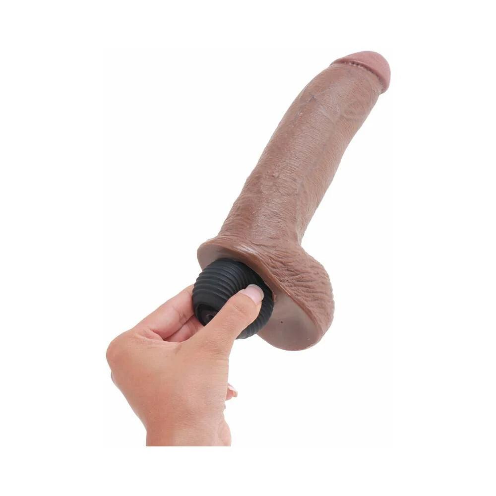 Pipedream King Cock 9 in. Squirting Cock With Balls Realistic Dildo - Buy At Luxury Toy X - Free 3-Day Shipping