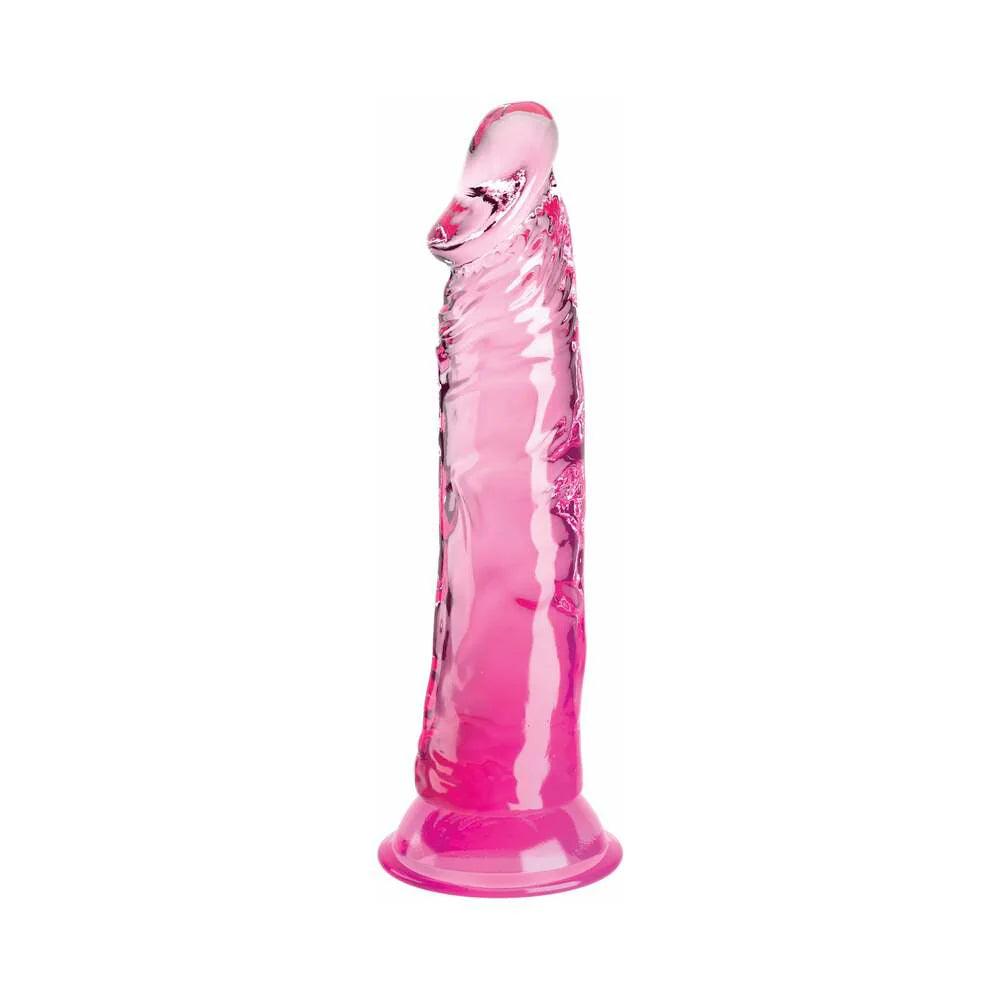 Pipedream King Cock Clear 8in Dildo - Buy At Luxury Toy X - Free 3-Day Shipping