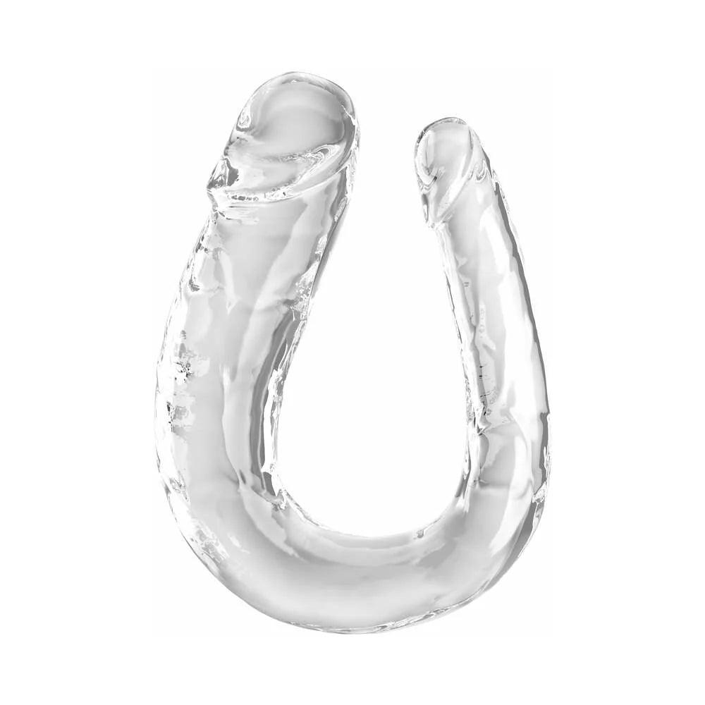 Pipedream King Cock Clear Double Trouble - Buy At Luxury Toy X - Free 3-Day Shipping