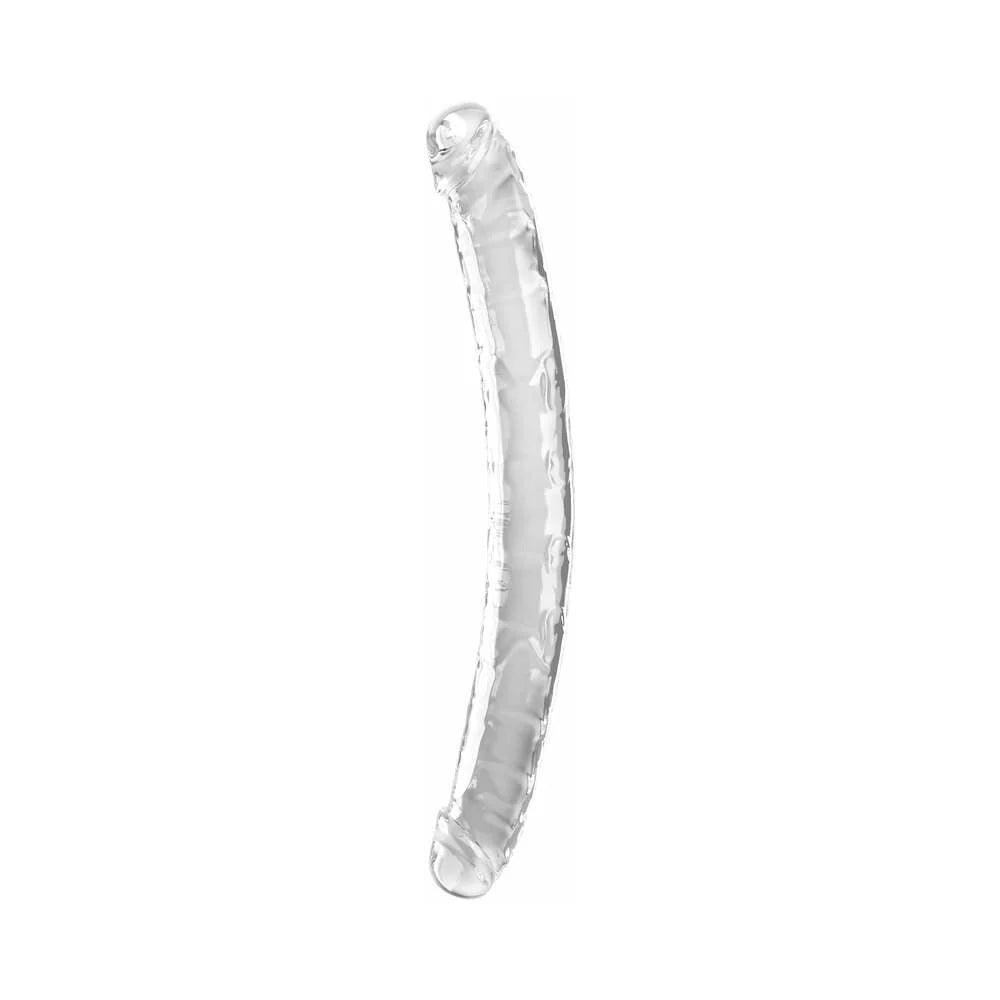 Pipedream King Cock Double Dildo 18 in. Clear - Buy At Luxury Toy X - Free 3-Day Shipping