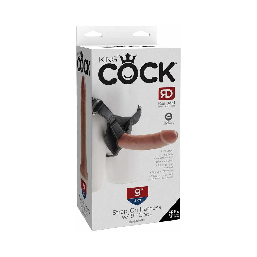 Pipedream King Cock Strap-on Harness With 9in. Dildo - Buy At Luxury Toy X - Free 3-Day Shipping