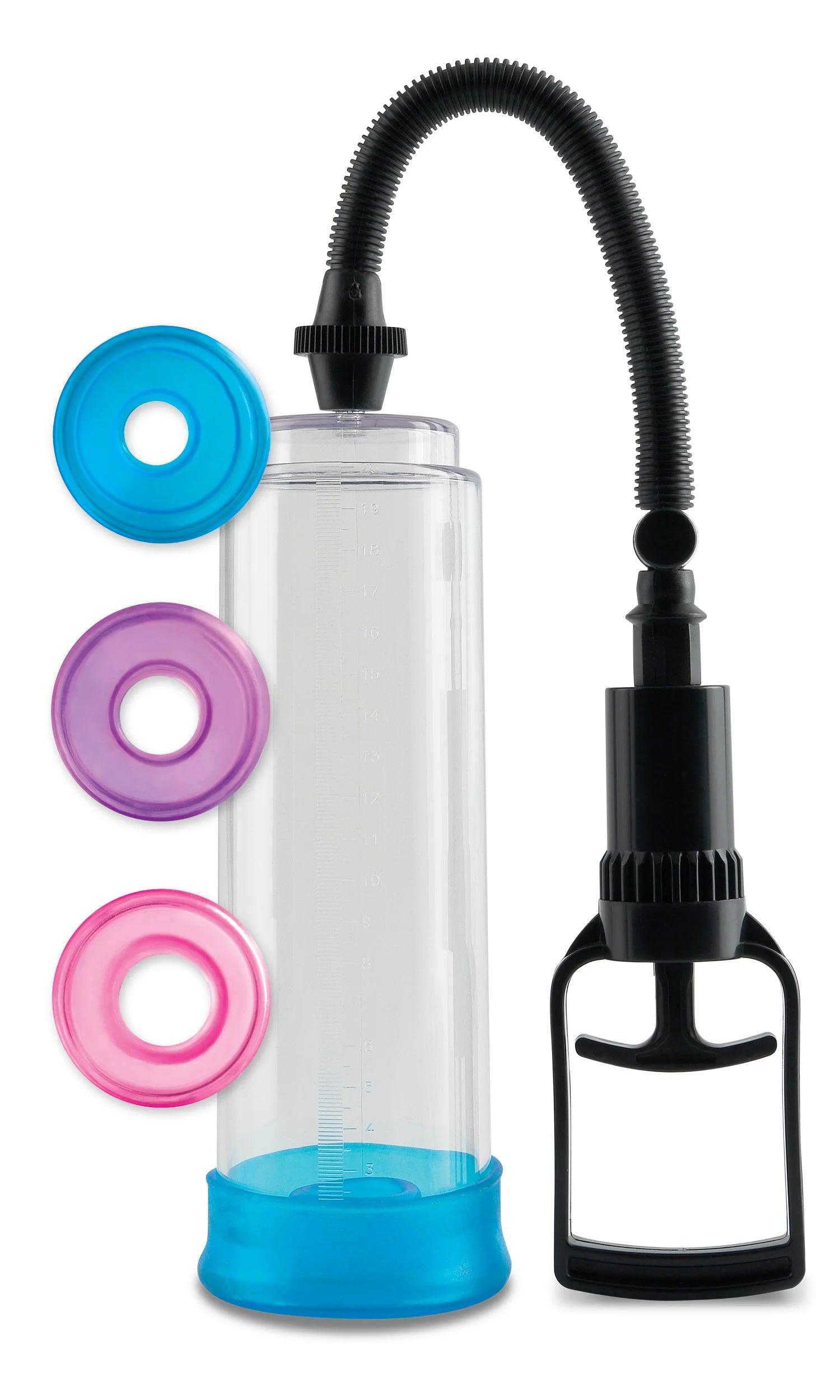 Pipedream Pump Worx 4-Piece Cock Trainer Pump System - Buy At Luxury Toy X - Free 3-Day Shipping