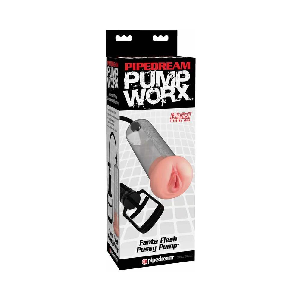 Pipedream Pump Worx Fanta Flesh Pussy Pump - Buy At Luxury Toy X - Free 3-Day Shipping