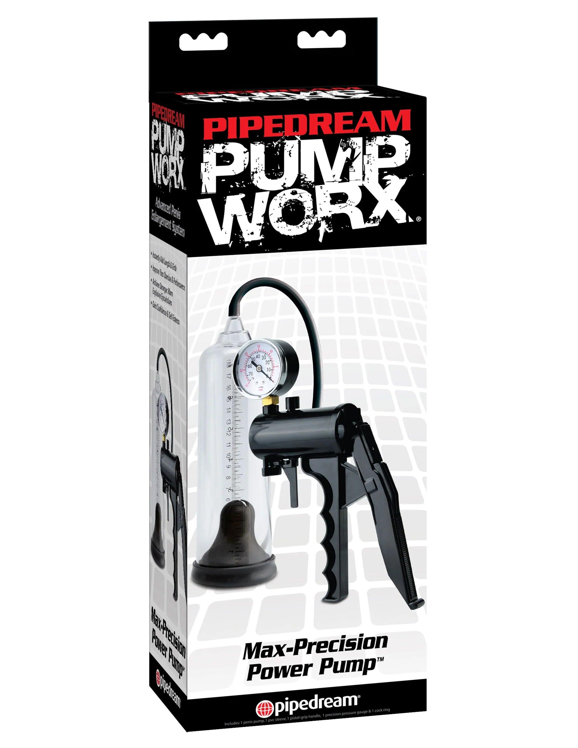 Pipedream Pump Worx Max-Precision Power Pump - Buy At Luxury Toy X - Free 3-Day Shipping