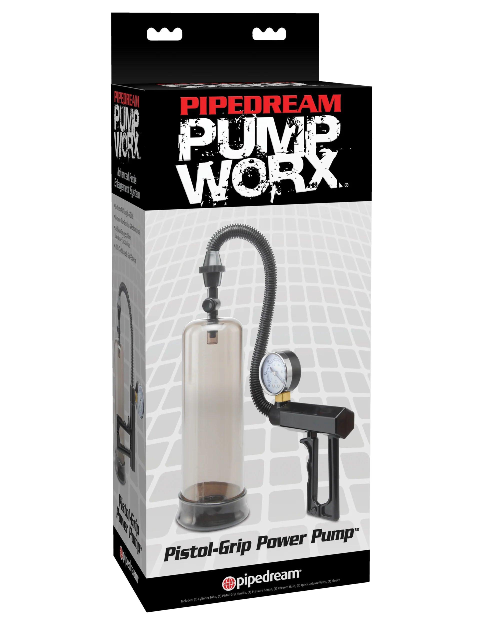 Pipedream Pump Worx Pistol-Grip Power Pump - Buy At Luxury Toy X - Free 3-Day Shipping