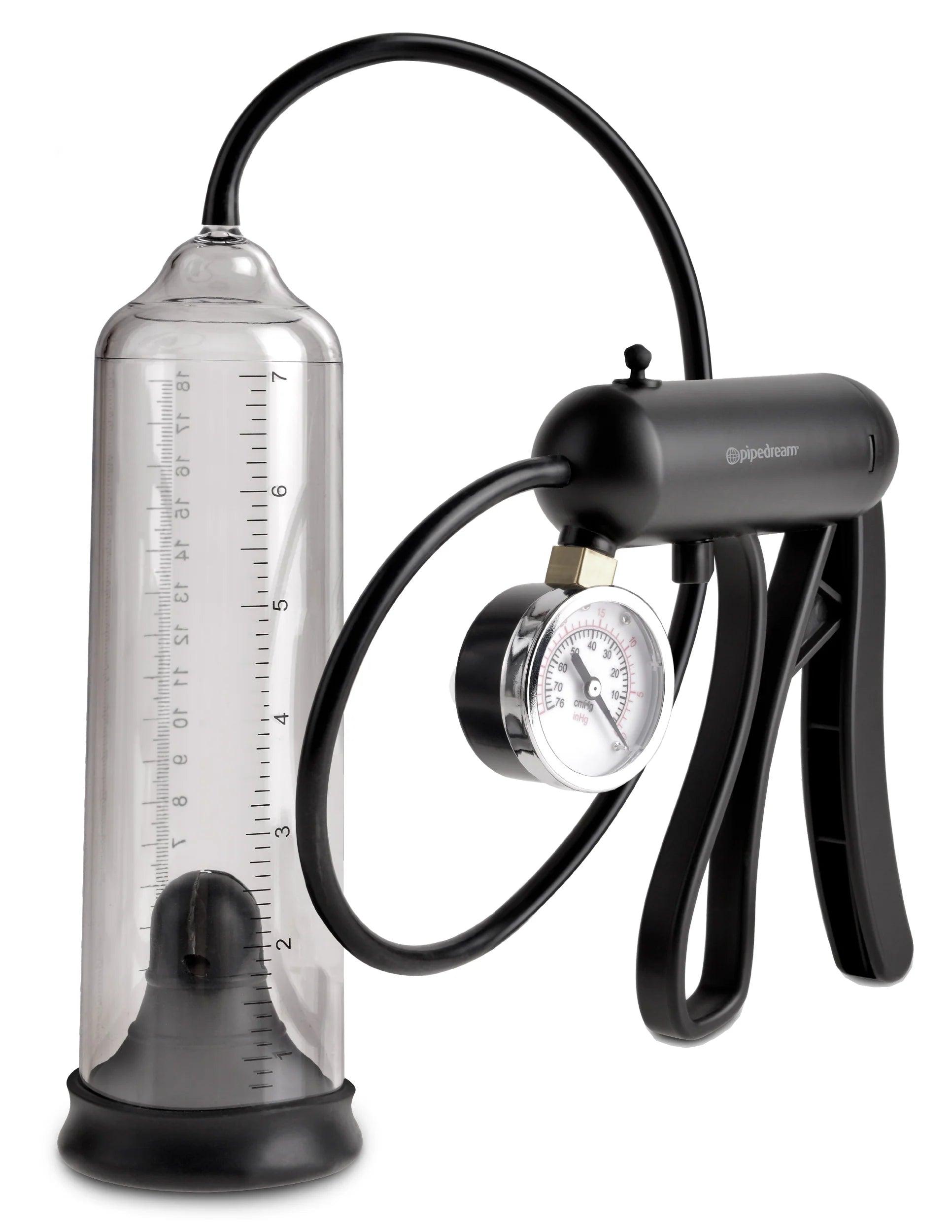 Pipedream Pump Worx Pro-Gauge Power Pump - Buy At Luxury Toy X - Free 3-Day Shipping