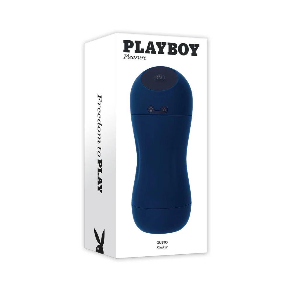 Playboy Gusto Rechargeable Silicone Masturbator - Buy At Luxury Toy X - Free 3-Day Shipping