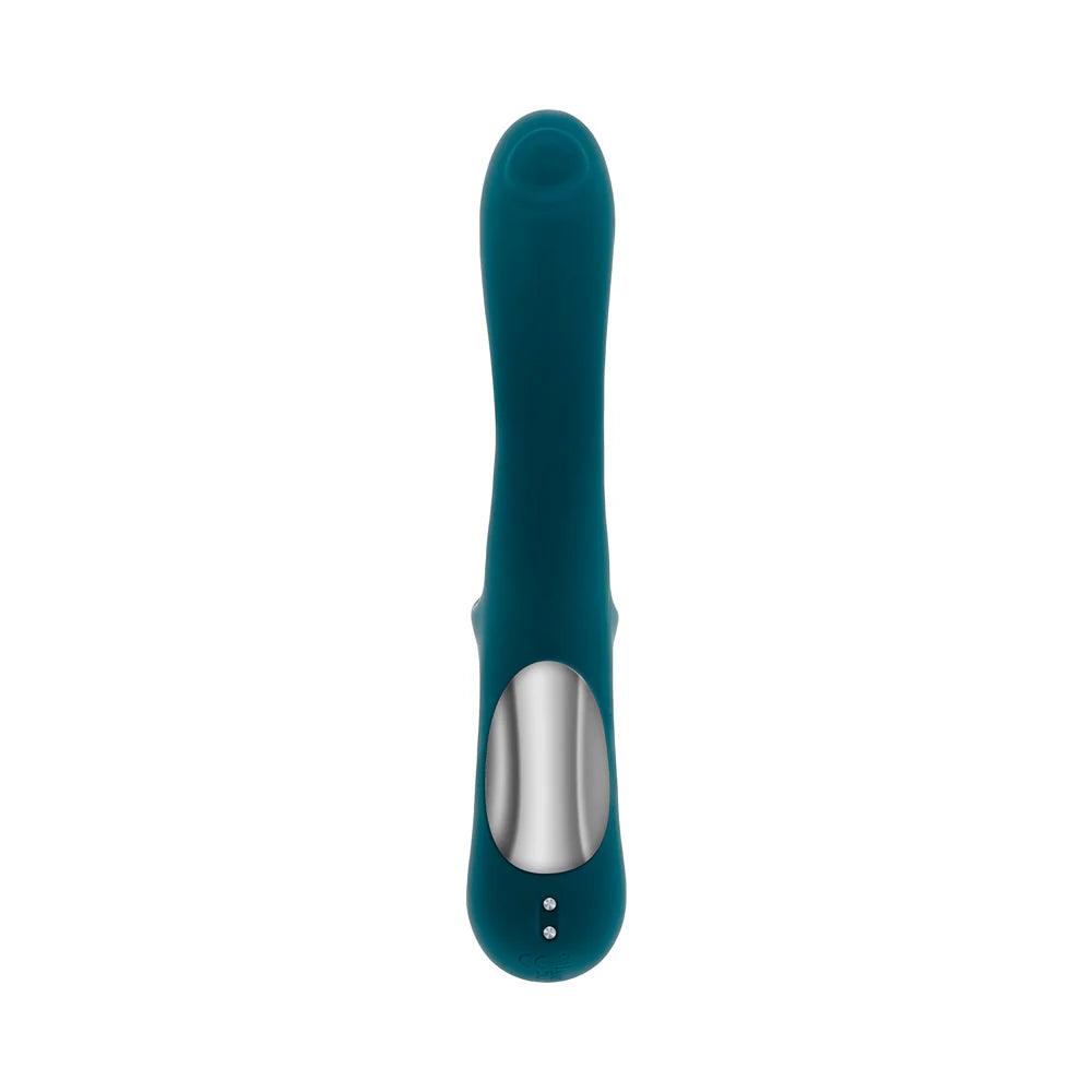 Playboy Harmony Rechargeable Silicone Vibrator with Clitoral Stimulator - Buy At Luxury Toy X - Free 3-Day Shipping