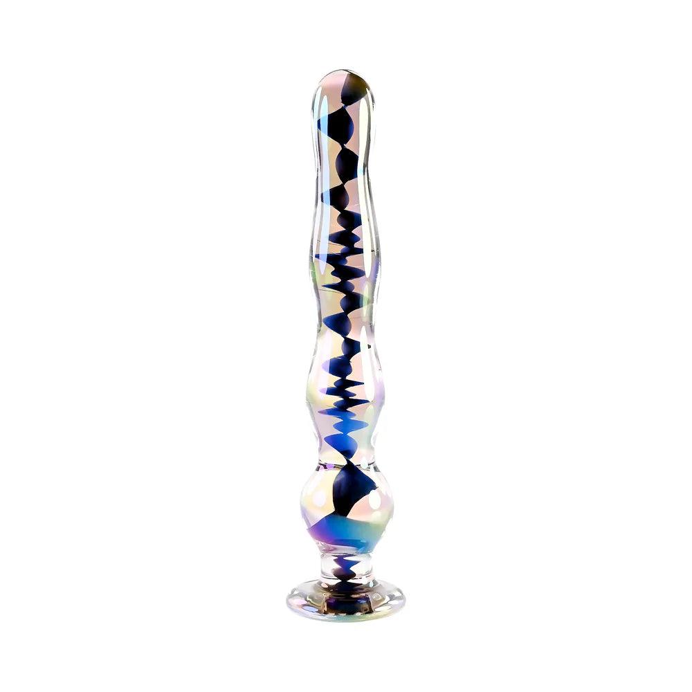 Playboy Jewels Wand Borosilicate Glass Iridescent - Buy At Luxury Toy X - Free 3-Day Shipping