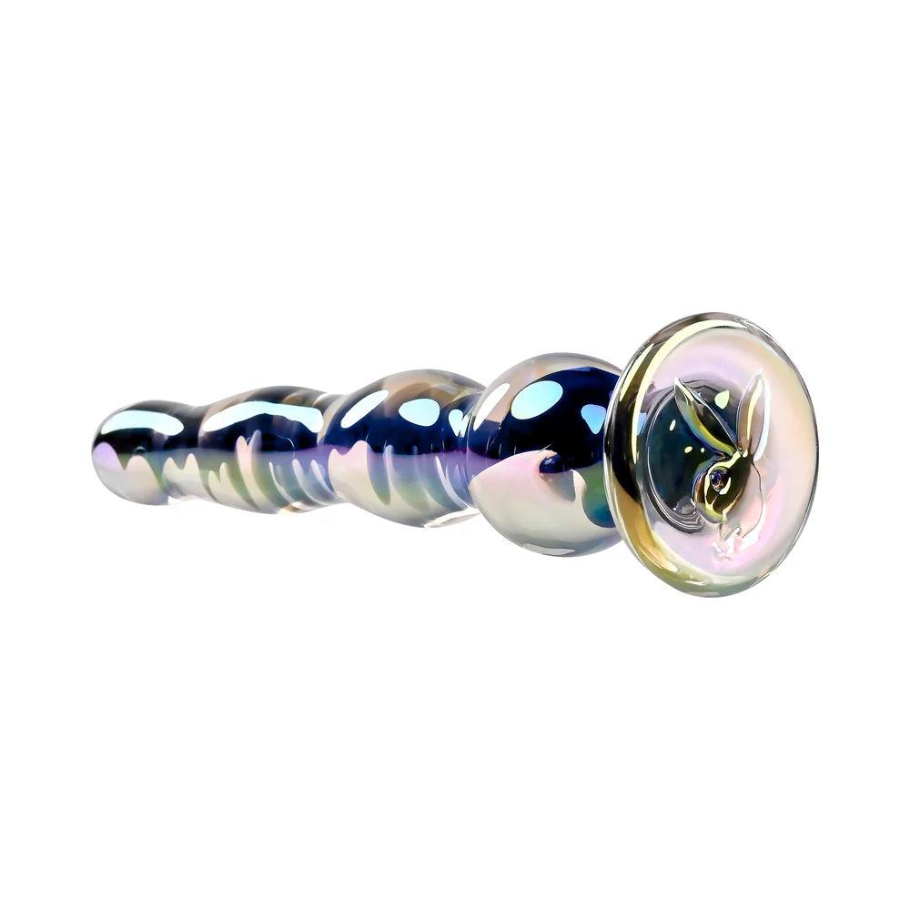 Playboy Jewels Wand Borosilicate Glass Iridescent - Buy At Luxury Toy X - Free 3-Day Shipping