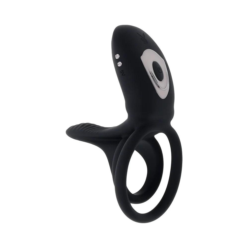 Playboy Just Right Rechargeable Silicone C-Ring - Buy At Luxury Toy X - Free 3-Day Shipping