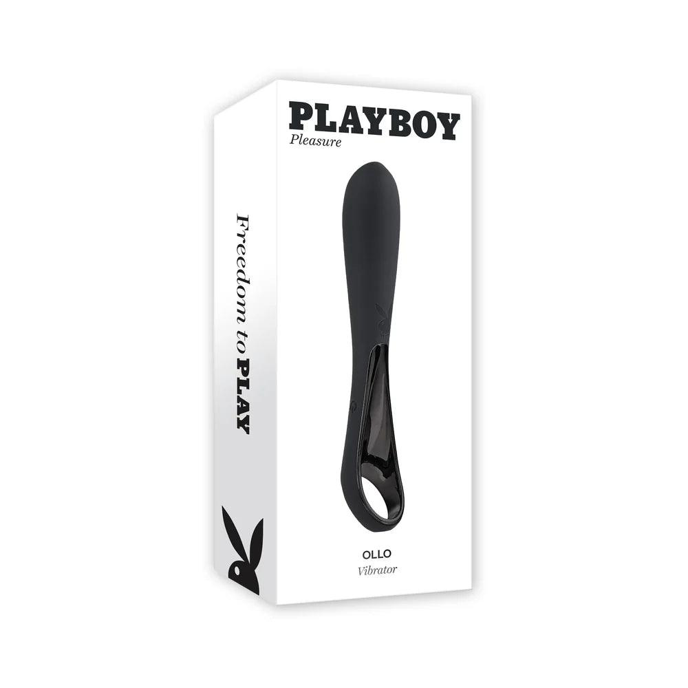 Playboy Olio Rechargeable Silicone Mini Vibrator - Buy At Luxury Toy X - Free 3-Day Shipping