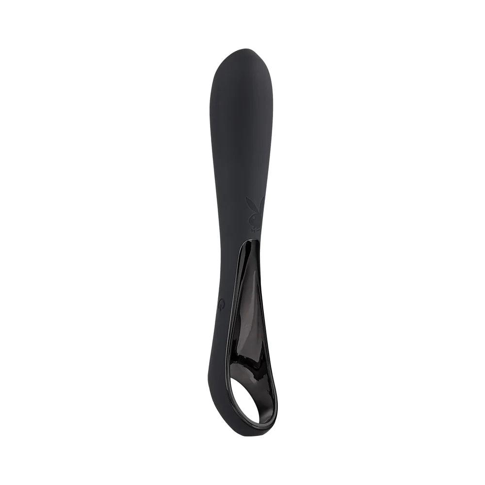 Playboy Olio Rechargeable Silicone Mini Vibrator - Buy At Luxury Toy X - Free 3-Day Shipping