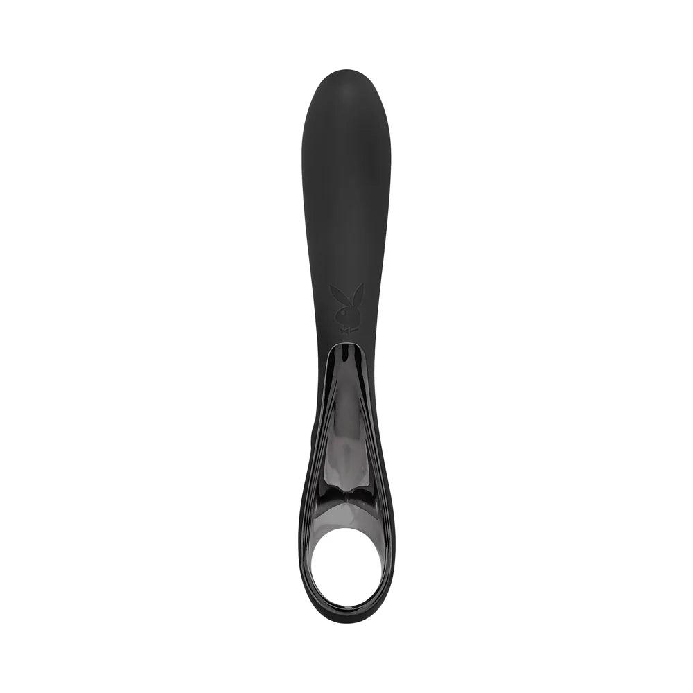 Playboy Olio Rechargeable Silicone Mini Vibrator - Buy At Luxury Toy X - Free 3-Day Shipping