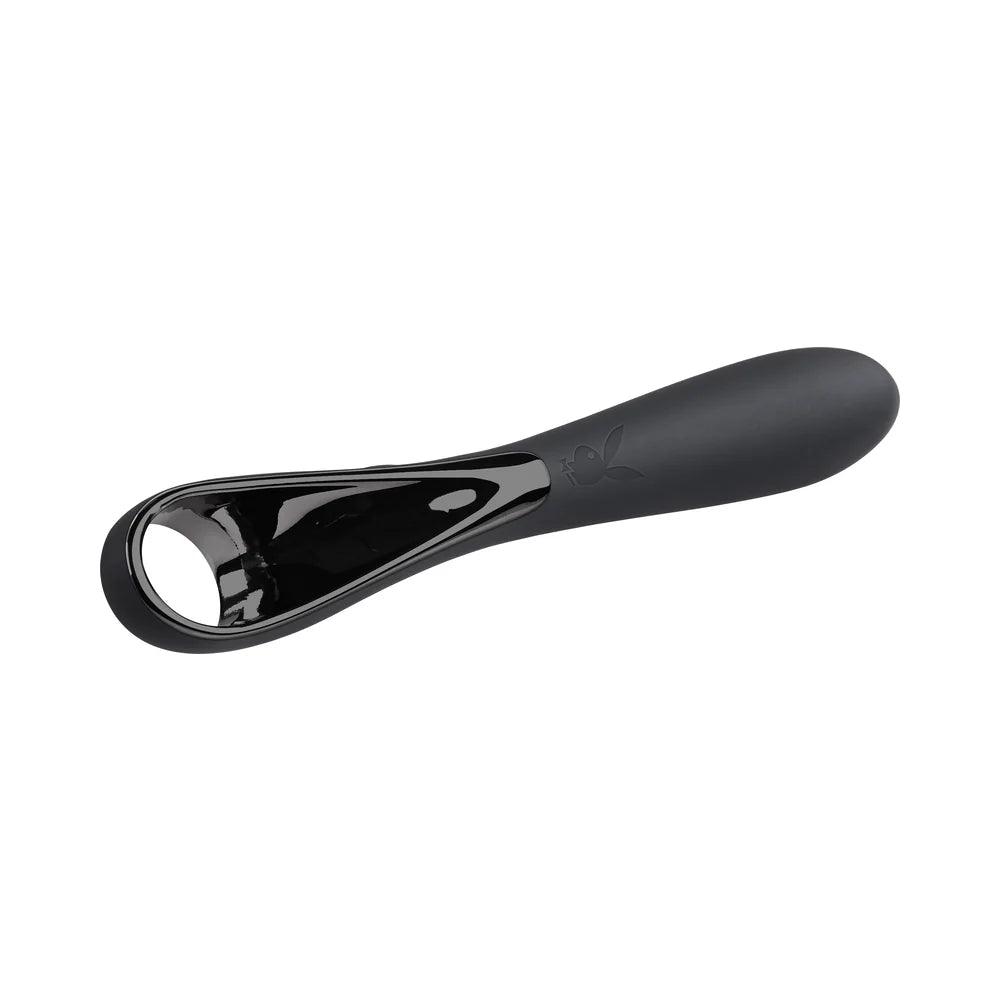 Playboy Olio Rechargeable Silicone Mini Vibrator - Buy At Luxury Toy X - Free 3-Day Shipping