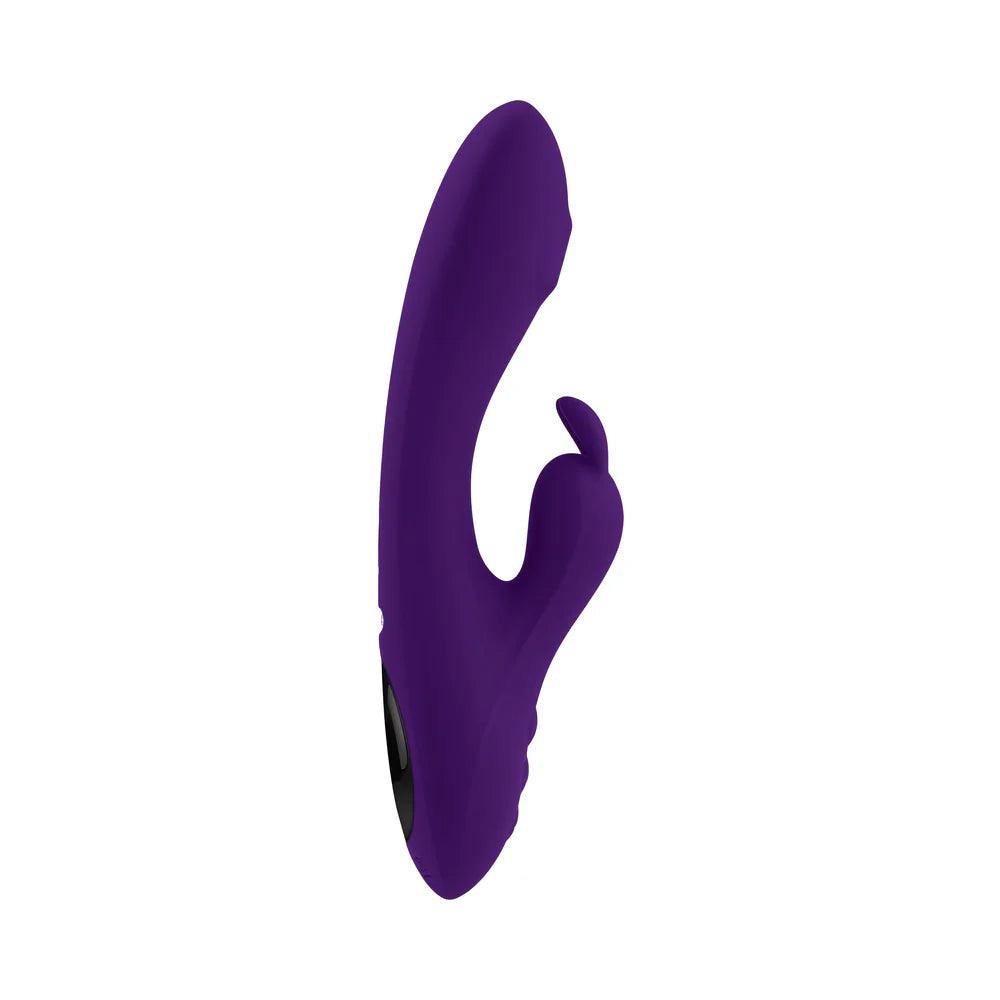 Playboy On Repeat Rechargeable Silicone Rotating Rabbit Vibrator - Buy At Luxury Toy X - Free 3-Day Shipping