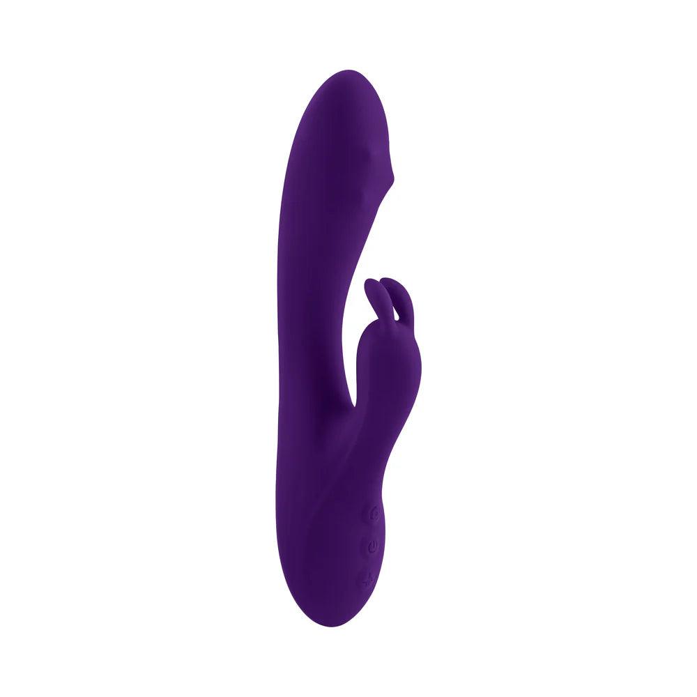 Playboy On Repeat Rechargeable Silicone Rotating Rabbit Vibrator - Buy At Luxury Toy X - Free 3-Day Shipping