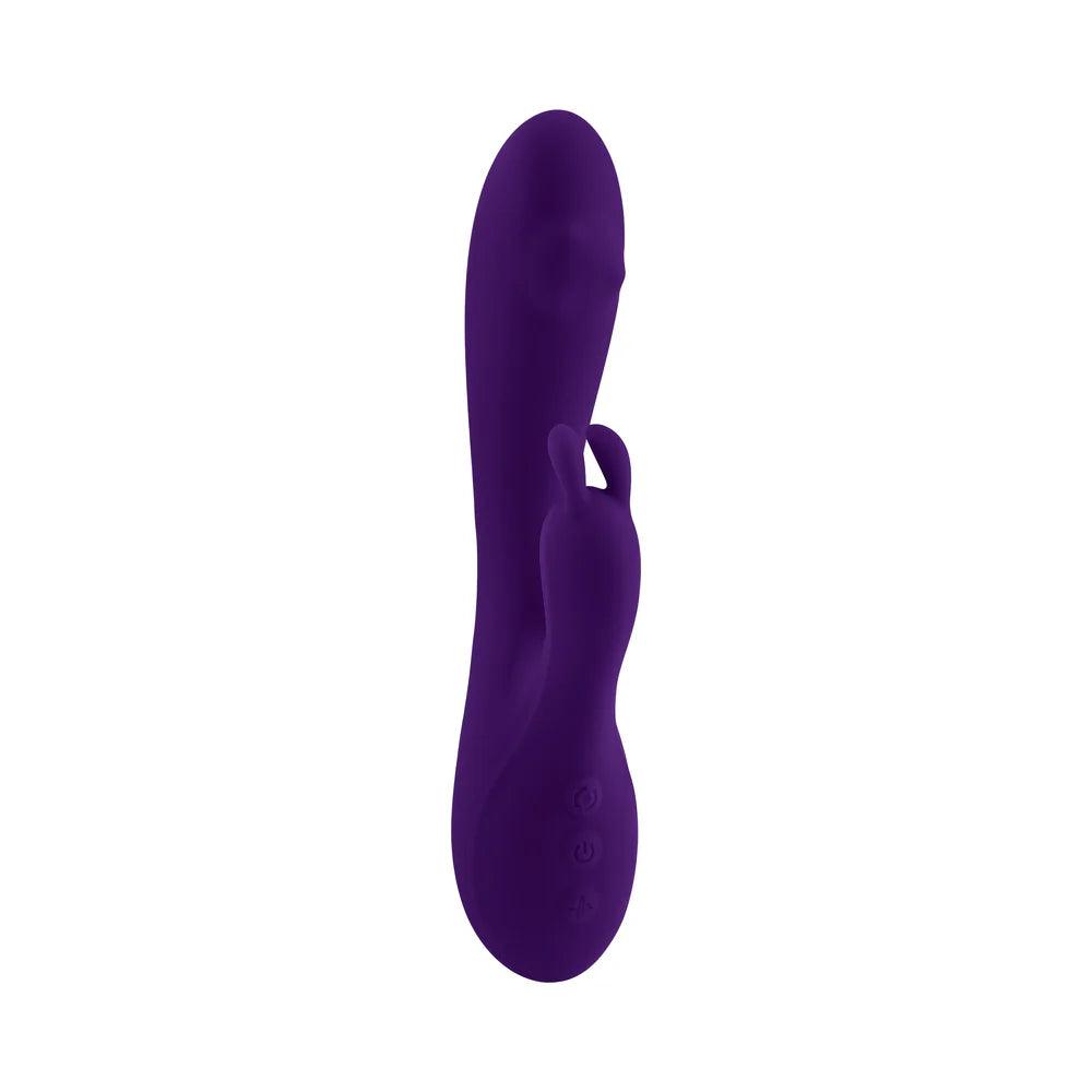 Playboy On Repeat Rechargeable Silicone Rotating Rabbit Vibrator - Buy At Luxury Toy X - Free 3-Day Shipping