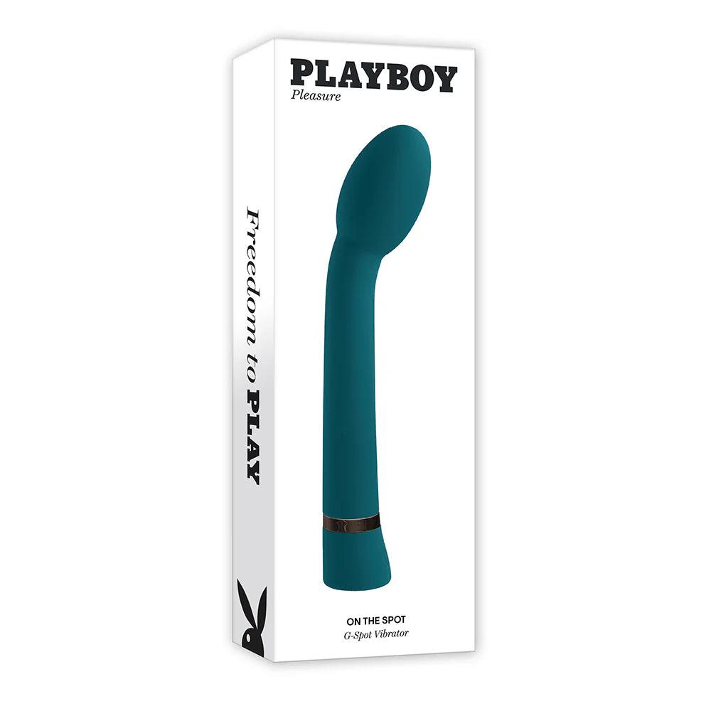 Playboy On The Spot Rechargeable Silicone G-Spot Vibrator - Buy At Luxury Toy X - Free 3-Day Shipping