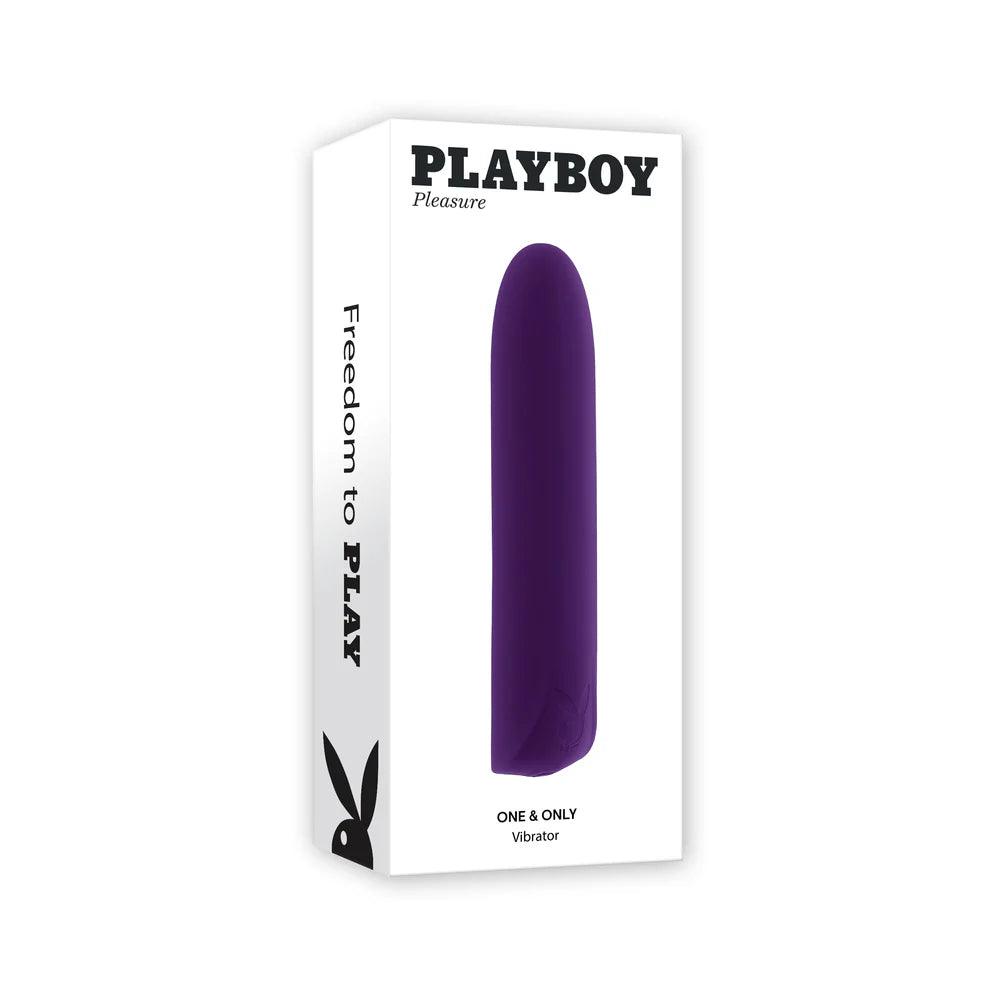 Playboy One & Only Rechargeable Silicone Bullet Vibrator - Buy At Luxury Toy X - Free 3-Day Shipping