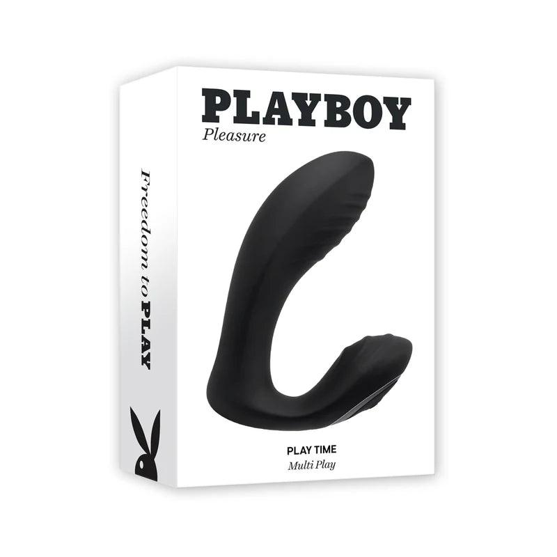 Playboy Play Time Rechargeable Silicone G- and P-Spot Vibe - Buy At Luxury Toy X - Free 3-Day Shipping