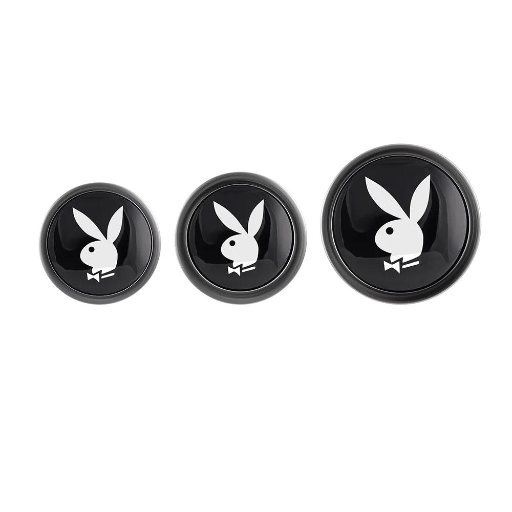 Playboy Pleasure 3 Ways 3-Piece Metal Anal Plug Set Hematite - Buy At Luxury Toy X - Free 3-Day Shipping