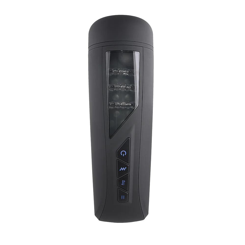 Playboy Pursuit Of Pleasure Rechargeable Vibrating Beaded Stroker - Buy At Luxury Toy X - Free 3-Day Shipping