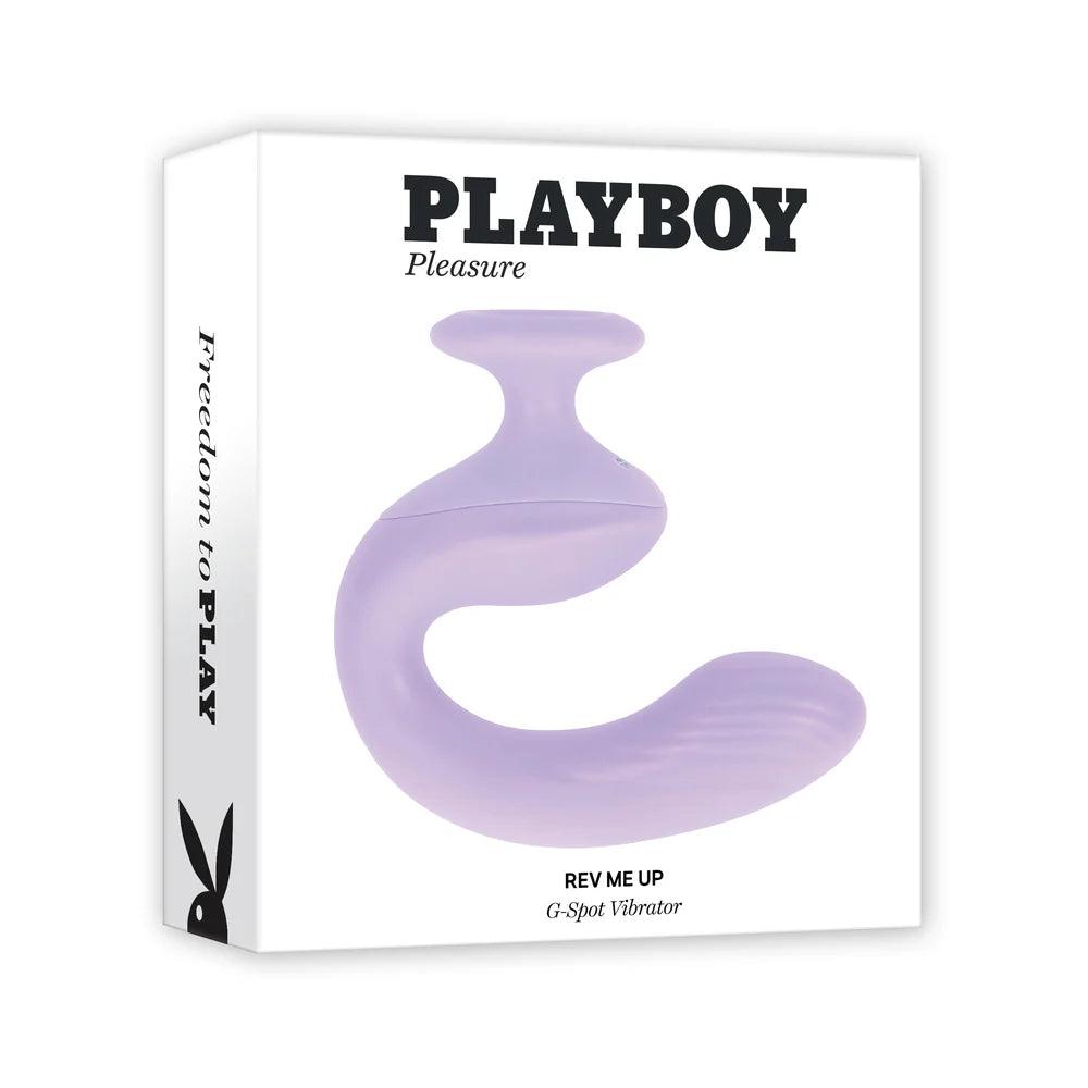 Playboy Rev Me Up Rechargeable Silicone G-spot Vibrator - Buy At Luxury Toy X - Free 3-Day Shipping