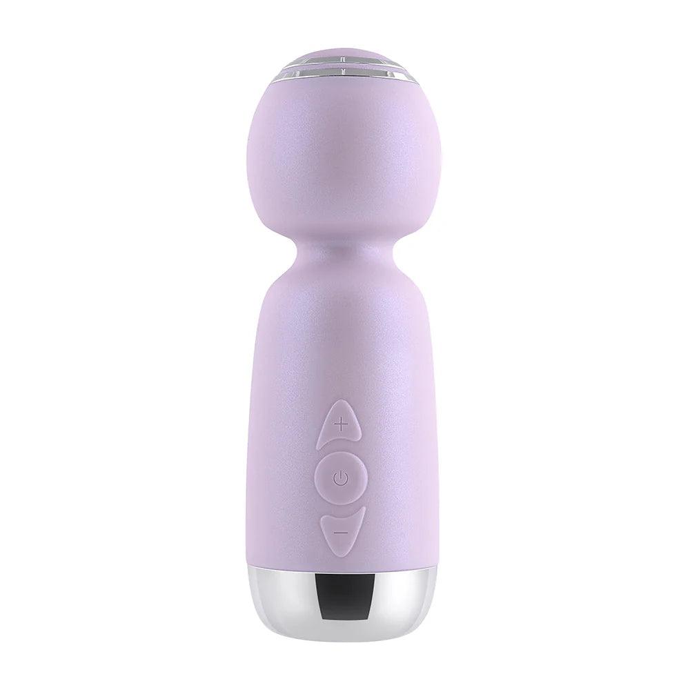 Playboy Royal Mini Rechargeable Silicone Wand Vibrator - Buy At Luxury Toy X - Free 3-Day Shipping