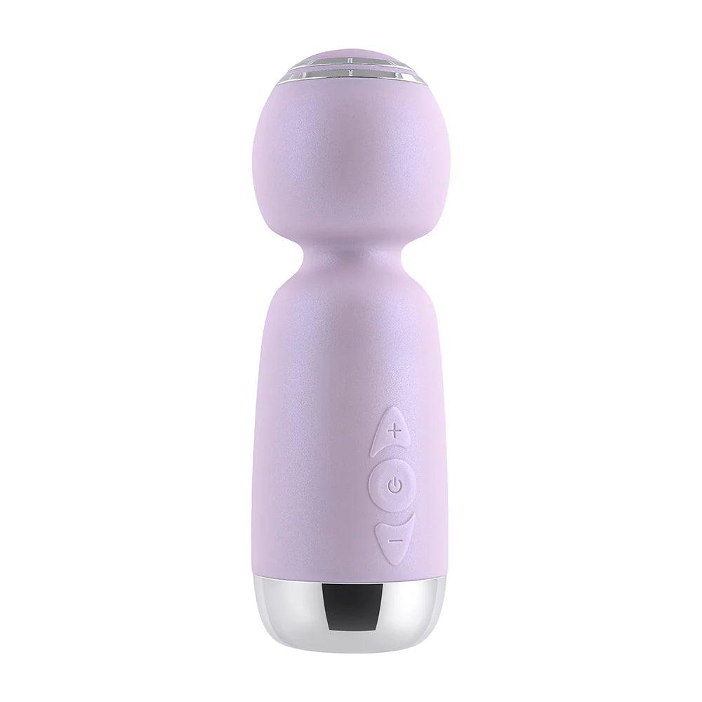 Playboy Royal Mini Rechargeable Silicone Wand Vibrator - Buy At Luxury Toy X - Free 3-Day Shipping