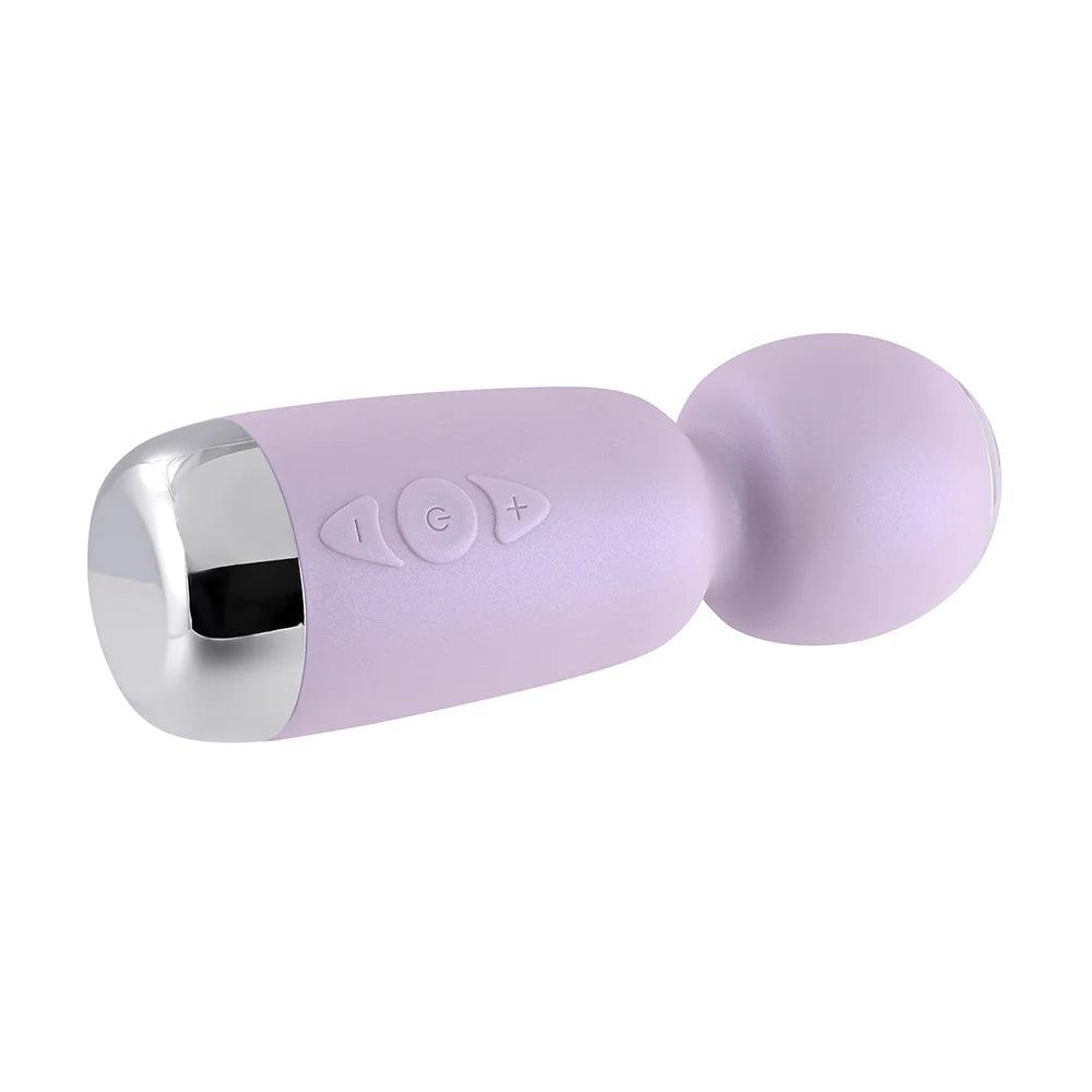 Playboy Royal Mini Rechargeable Silicone Wand Vibrator - Buy At Luxury Toy X - Free 3-Day Shipping