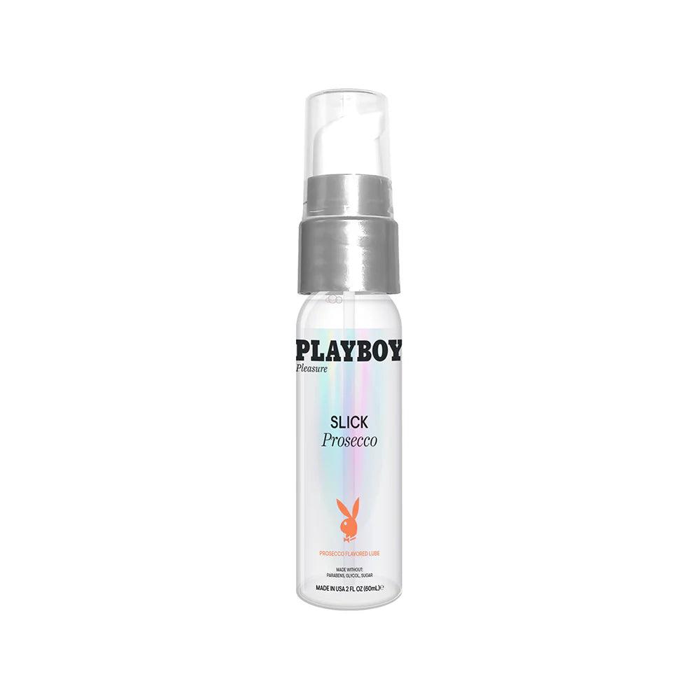 Playboy Slick Flavored Water-Based Lubricant Prosecco - Buy At Luxury Toy X - Free 3-Day Shipping