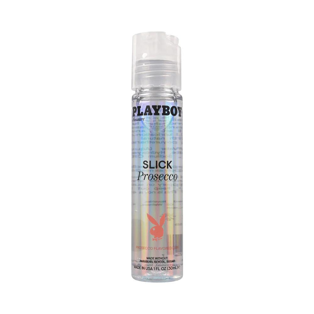 Playboy Slick Flavored Water-Based Lubricant Prosecco - Buy At Luxury Toy X - Free 3-Day Shipping