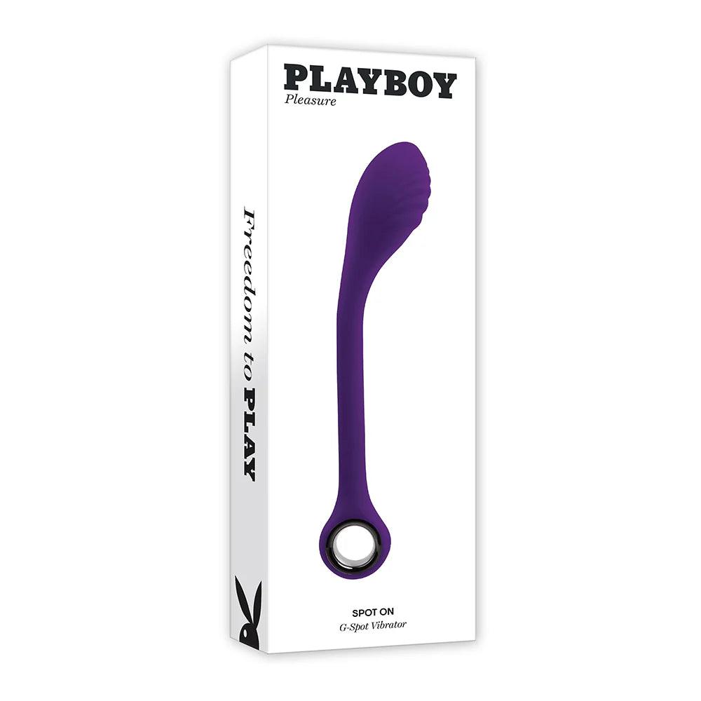 Playboy Spot On Rechargeable Posable Silicone G-Spot Vibrator - Buy At Luxury Toy X - Free 3-Day Shipping