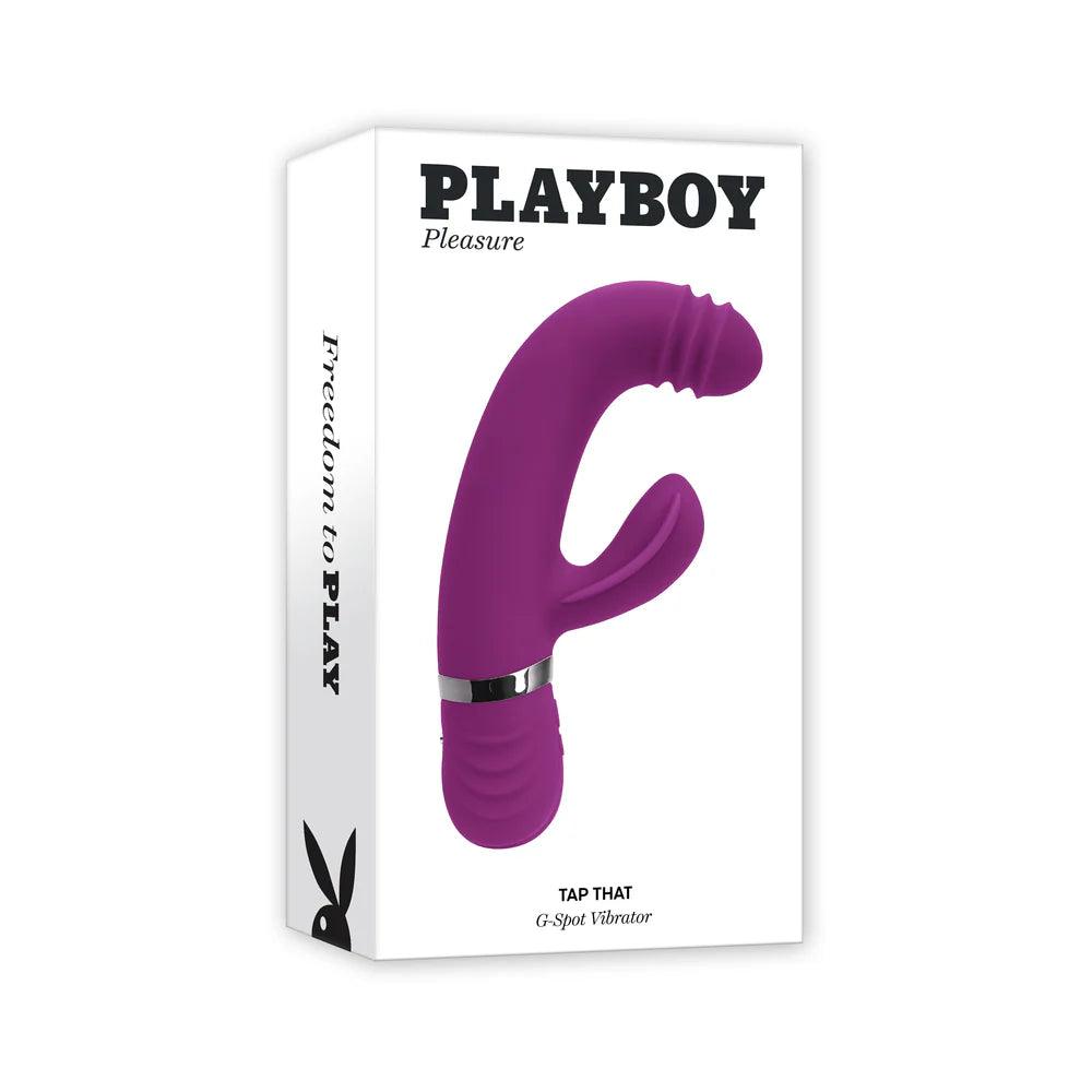 Playboy Tap That Silicone Tapping Dual Stimulator - Buy At Luxury Toy X - Free 3-Day Shipping