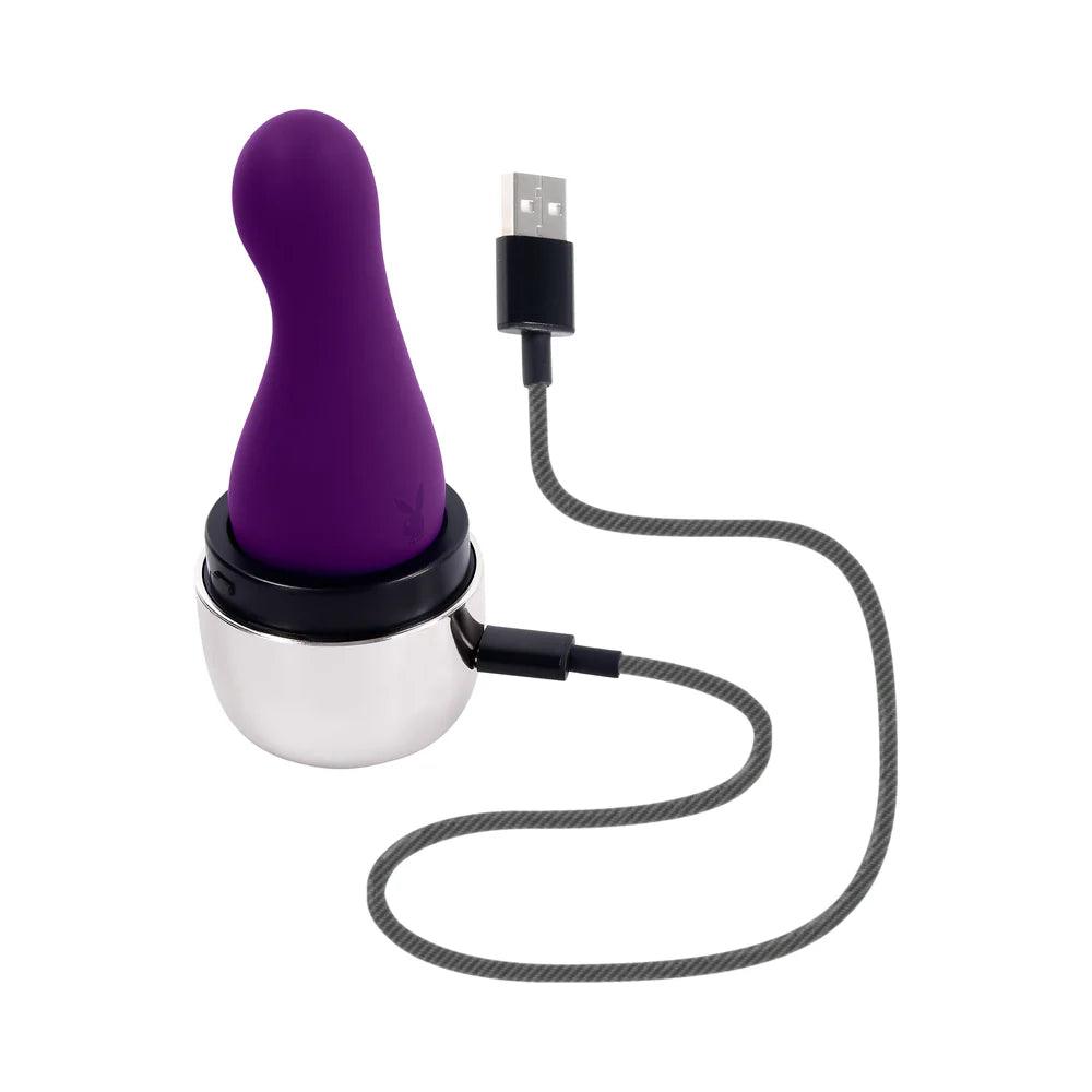 Playboy The Jet Set Vibrator Rechargeable Silicone Clitoral Stimulator - Buy At Luxury Toy X - Free 3-Day Shipping