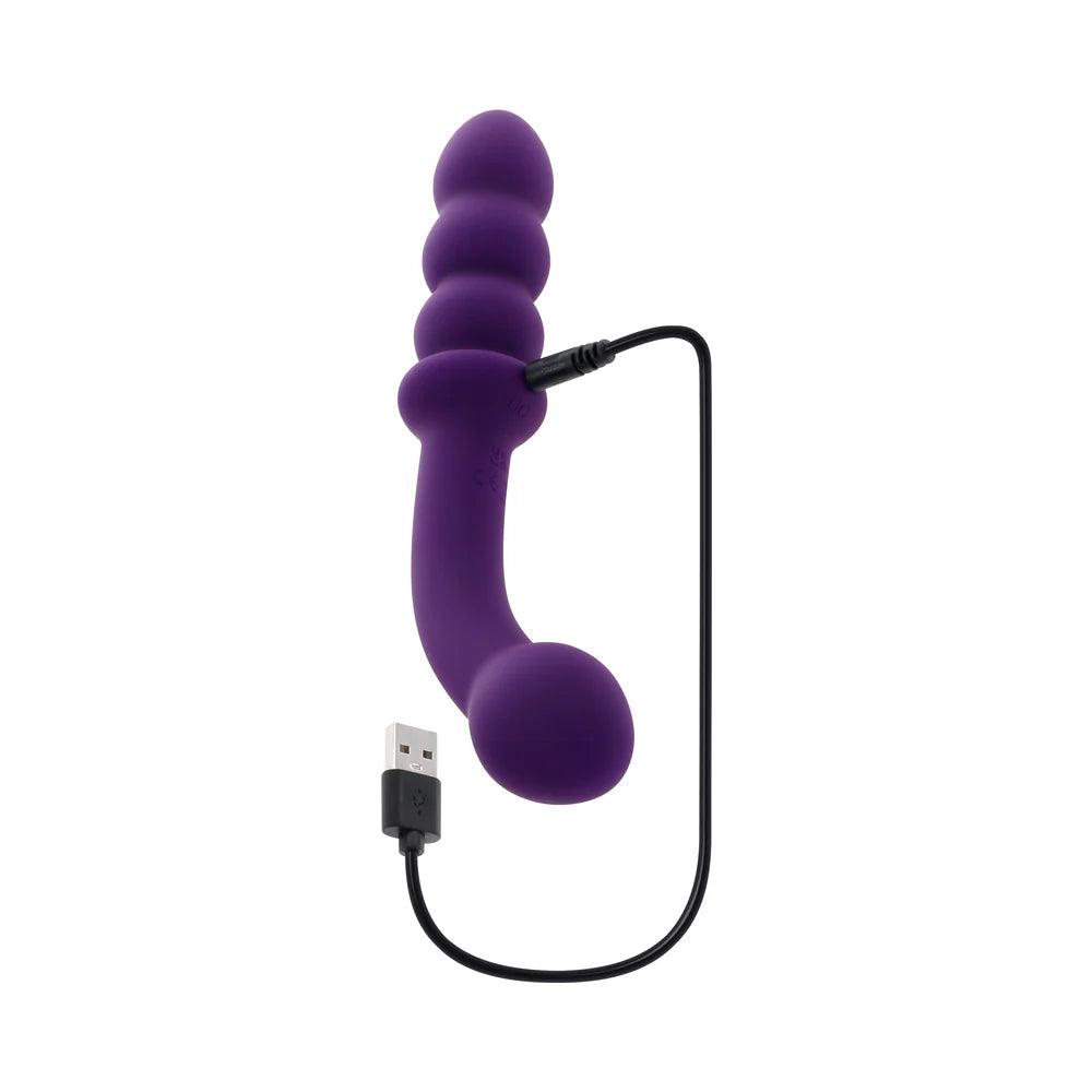 Playboy The Seeker Rechargeable Dual Ended Silicone Vibrator - Buy At Luxury Toy X - Free 3-Day Shipping