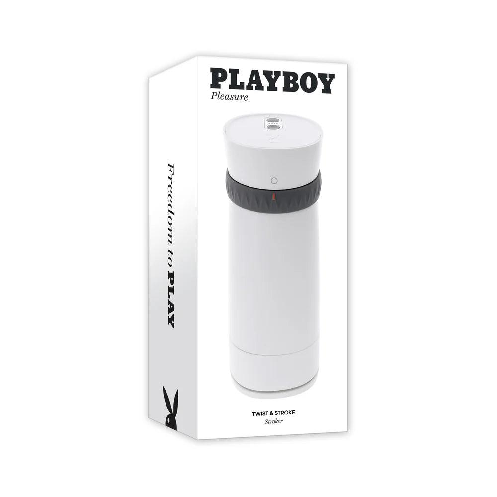 Playboy Twist & Stroke Rechargeable Masturbator - Buy At Luxury Toy X - Free 3-Day Shipping