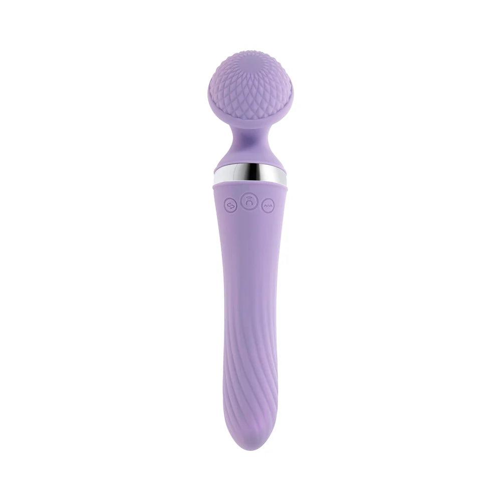 Playboy Vibrato Rechargeable Silicone Dual Ended Wand Vibrator - Buy At Luxury Toy X - Free 3-Day Shipping