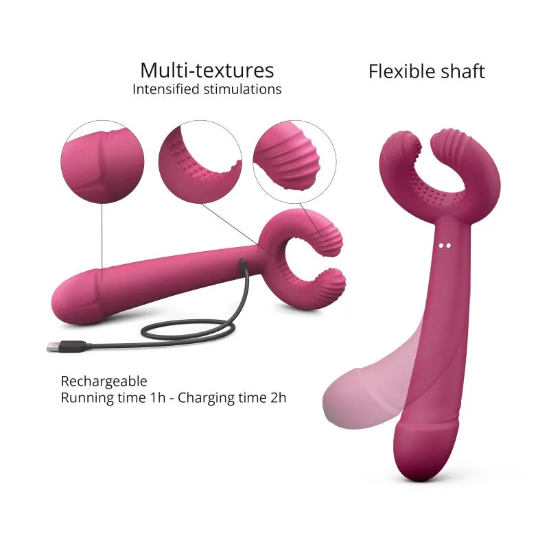 Please Me Rechargeable Silicone Vibrator