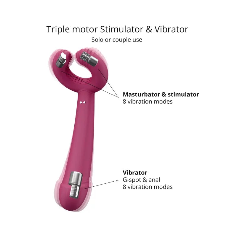 Please Me Rechargeable Silicone Vibrator