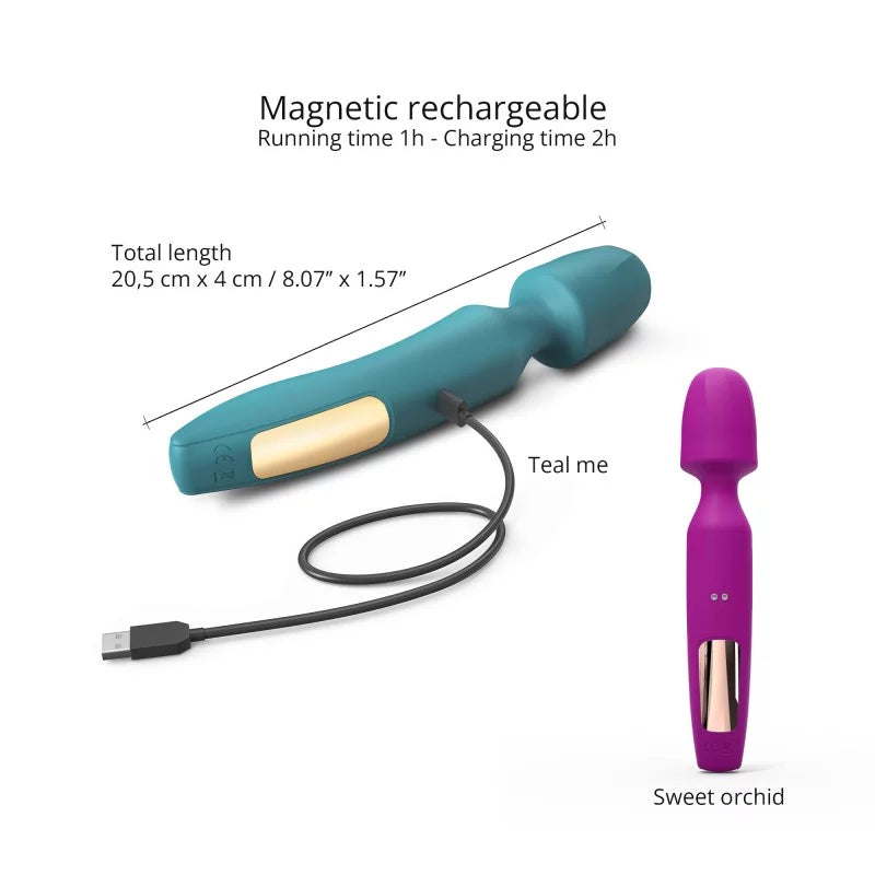 Love to Love R-evolution Rechargeable 3-in-1 Wand Vibrator