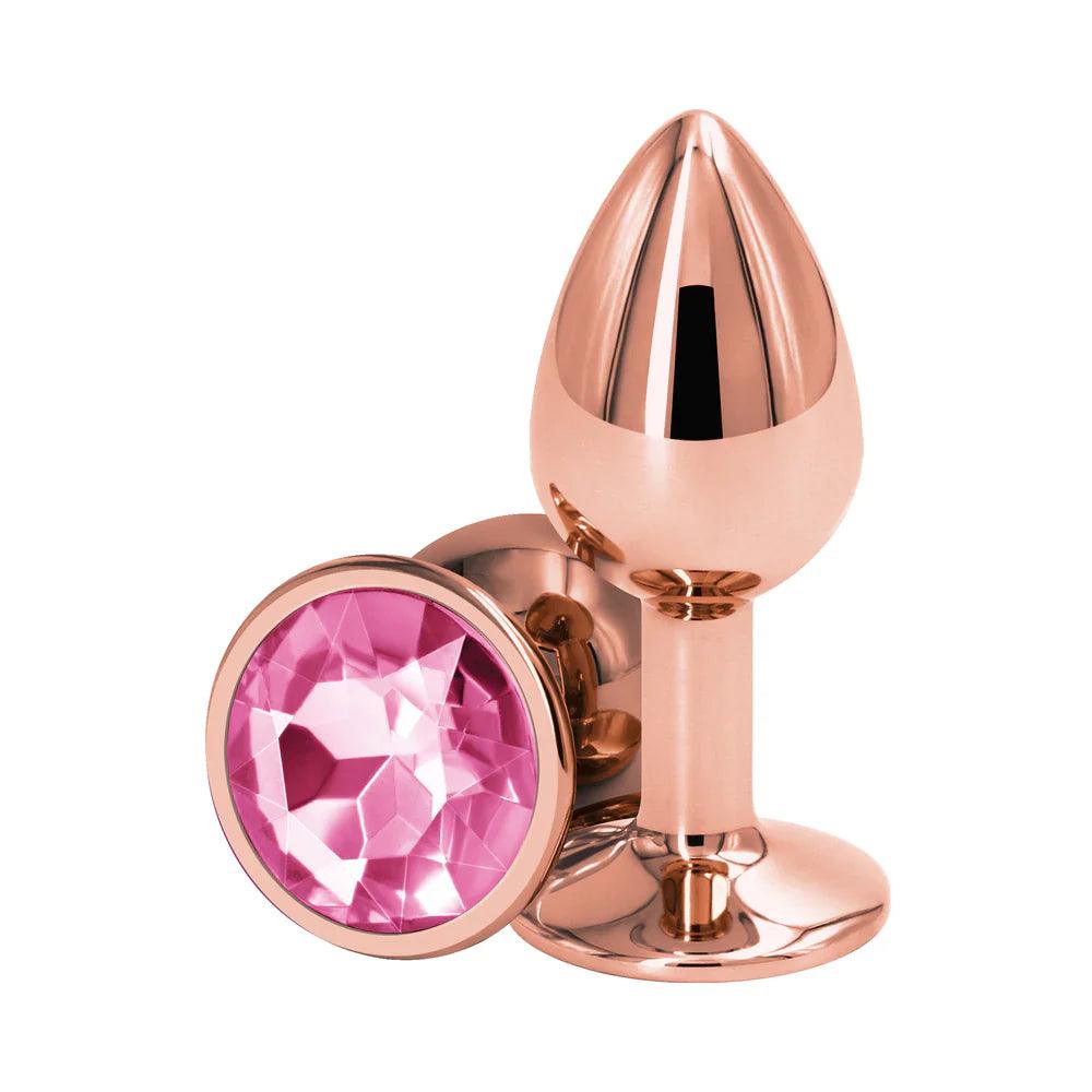 Rear Assets Rose Gold Anal Plug - Medium - Buy At Luxury Toy X - Free 3-Day Shipping