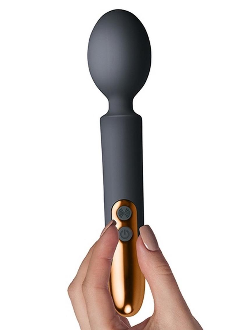 Rocks Off Oriel Rechargeable Silicone Wand Massager - Buy At Luxury Toy X - Free 3-Day Shipping