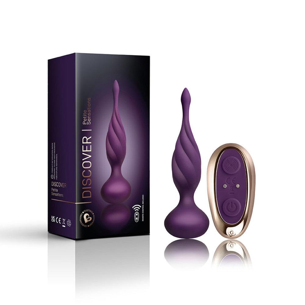 Rocks Off Petite Sensations Discover Silicone Anal Vibrator - Buy At Luxury Toy X - Free 3-Day Shipping