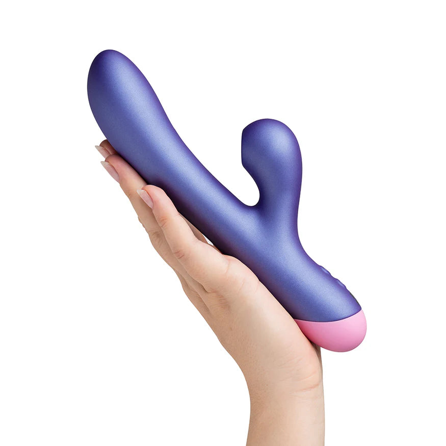 Romp Pulse Rechargeable Silicone Rabbit Vibrator with Pleasure Air - Buy At Luxury Toy X - Free 3-Day Shipping