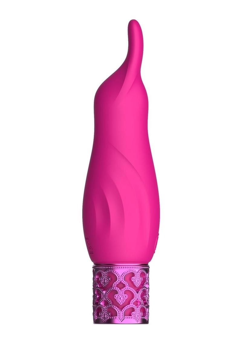 Royal Gems Sparkle Silicone Rechargeable Bullet - Buy At Luxury Toy X - Free 3-Day Shipping