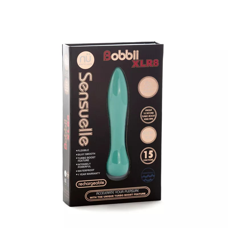 Nu Sensuelle Bobbii XLR8 Rechargeable Silicone Vibrator