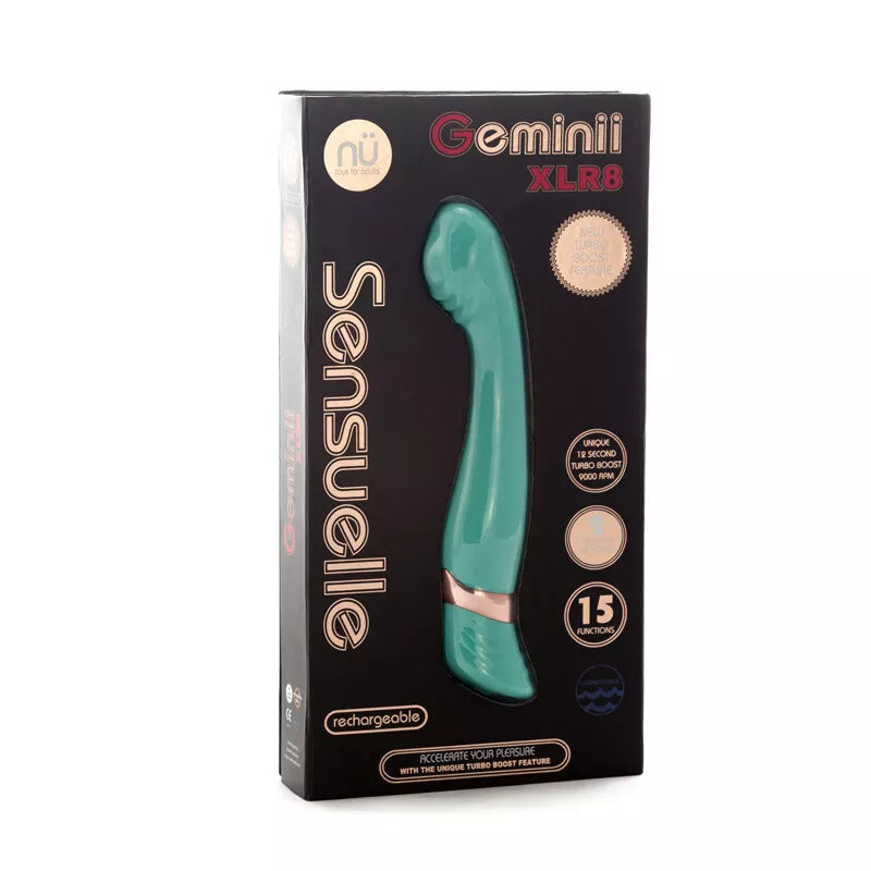 Nu Sensuelle Geminii XLR8 Rechargeable Silicone G-Spot Vibrator