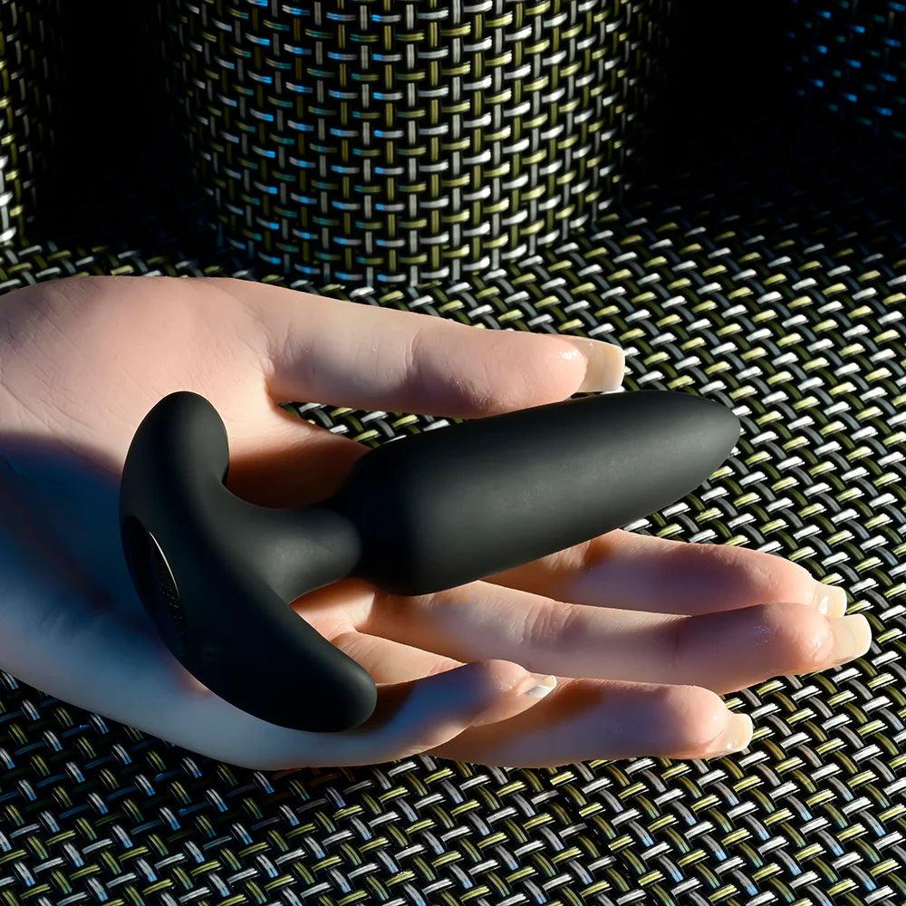 Selopa Black Beauty Rechargeable Silicone Vibrating Plug - Buy At Luxury Toy X - Free 3-Day Shipping